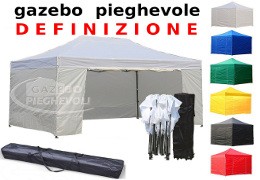 Definizione di Gazebo pieghevole